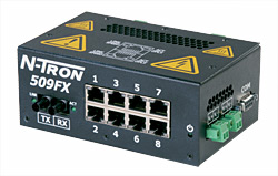 509FX-A-ST N-Tron 9 Port Industrial Ethernet Switch