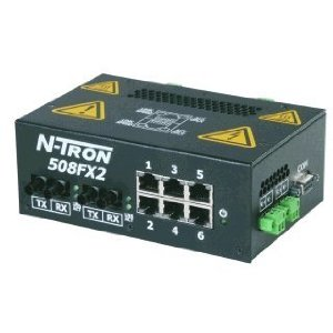508FX2-SC N-Tron 8 Port Industrial Ethernet Switch
